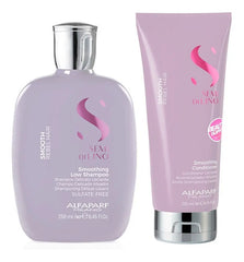 Shampoo Y Acondicionador Alfaparf Semi Di Lino Smooth