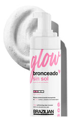 Kit De Autobronceante Brazilian Mousse Glow 150ml + Guante