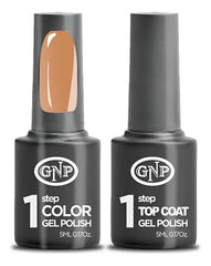 Kit De Esmalte Semipermanente De 1 Paso Gnp Color + Top Coat