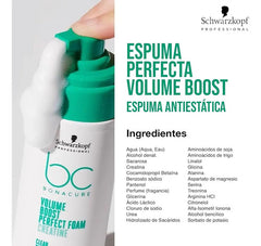 Espuma Boost Creatine 150ml Schwarzkopf Volume