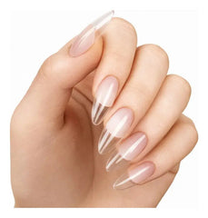 Soft Gel Tips Gnp + Lampara Led, Pegamento, Bond Y Nail Prep