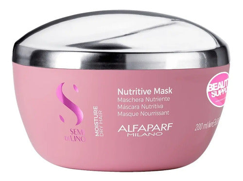 Mascara Alfaparf Moisture Semi Di Lino 200ml Hidratante