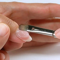 Aplicador Y Pincel Polygel Herramienta Uñas Manicuria Nice