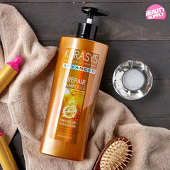 Shampoo Kerasys Advance Reparador 600ml Nutrición Profunda