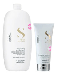 Kit Shampoo 1000ml Y Acondicionador 200ml Alfaparf Diamond