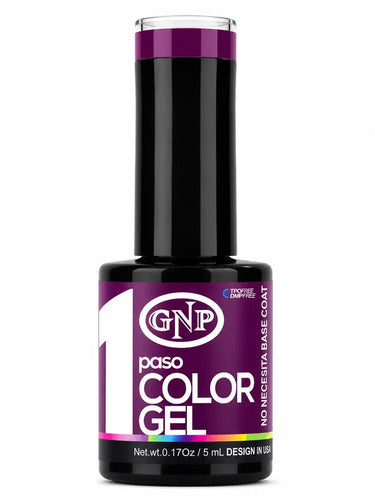 Esmalte Semipermanente Gnp 1 Paso Púrpura. Tpo Y Dmpt Free Púrpura Velvet