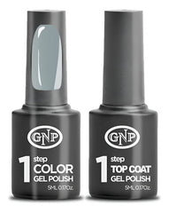 Kit De Esmalte Semipermanente De 1 Paso Gnp Color + Top Coat