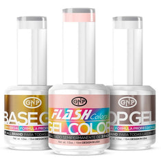 Kit Esmaltes Semipermanentes Gnp 15ml 21 Free + Removedor