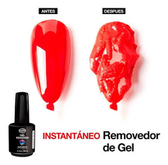 Removedor Instantáneo Gnp 15ml Quita Esmaltes Semipermanente